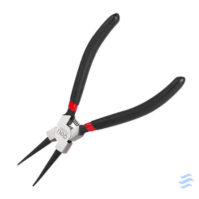 Straight Interior Circlip Pliers 7’’ Deli Tools EDL0341 (black) Pliers