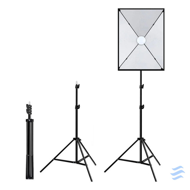 Studio set Puluz LED softbox 50x70cm tripod LED bulb 1 pc PU5070EU Softboxes