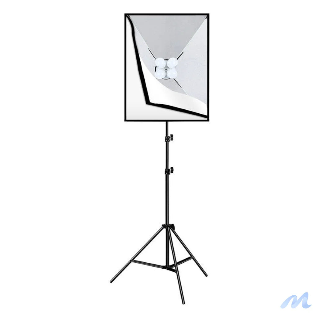 Studio set Puluz softbox 50x70cm, tripod, LED bulb 4 pcs PU5071EU