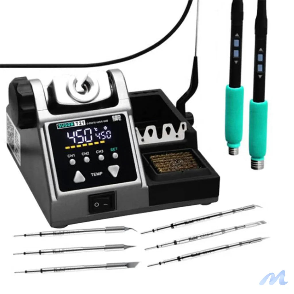 SUGON T21 soldering station + C210 / C245 soldering tips