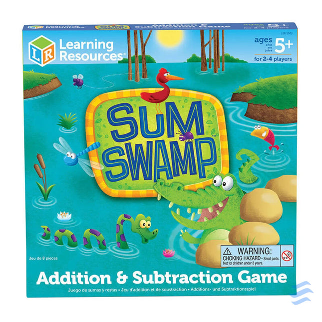 Sum Swamp Addition & Subtraction Game Learning Resources LER 5052 Educational and interactive