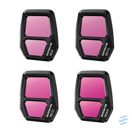 Sunnylife A3S FI926 lens filter for AIR 3S 4pcs Mixture ND8 + ND16 + ND32 + ND64 Filters for drones