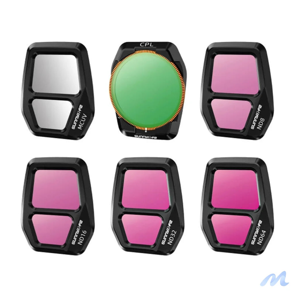 Sunnylife A3S-FI929 6pcs Mix filter set for AIR 3S