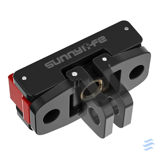 SUNNYLIFE magnetic quick release mount for DJI Osmo Action 2 / 3 / 4 / 5 PRO Adapters and converters