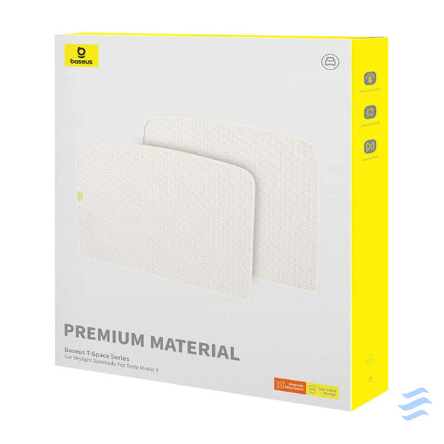 Sunshade for Tesla Model Y Baseus T Space Series double layer (white) Other
