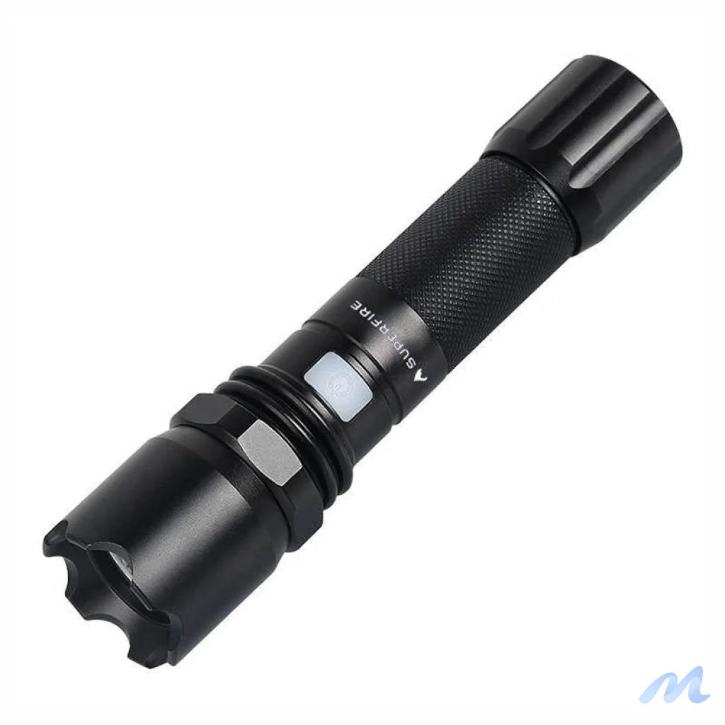 Superfire A10 flashlight, 550 lm, USB, 100-200 m, 5 modes