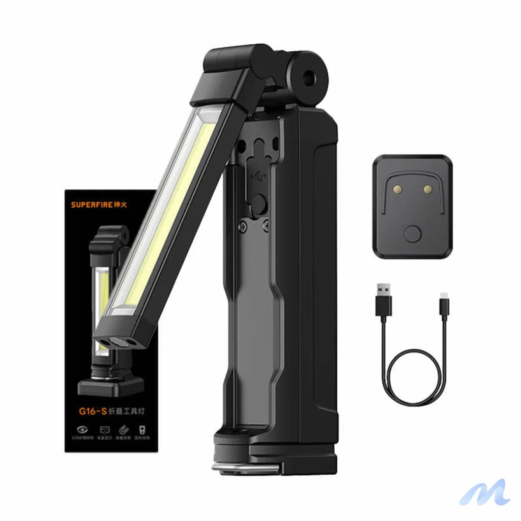 Superfire G16-S multifunction flashlight, 800lm, USB-C