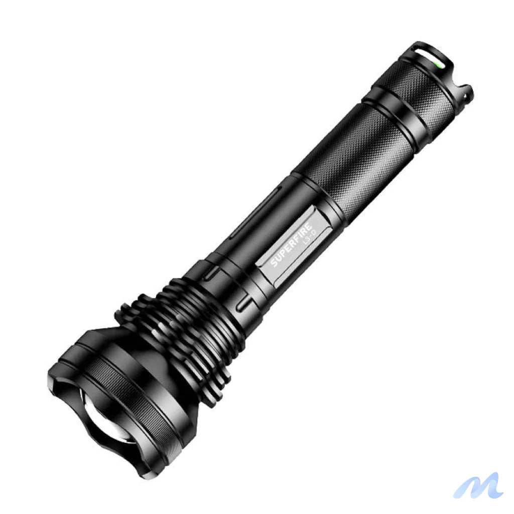 Superfire L3-D flashlight, 2700 lm, USB, 400 m, 5 modes