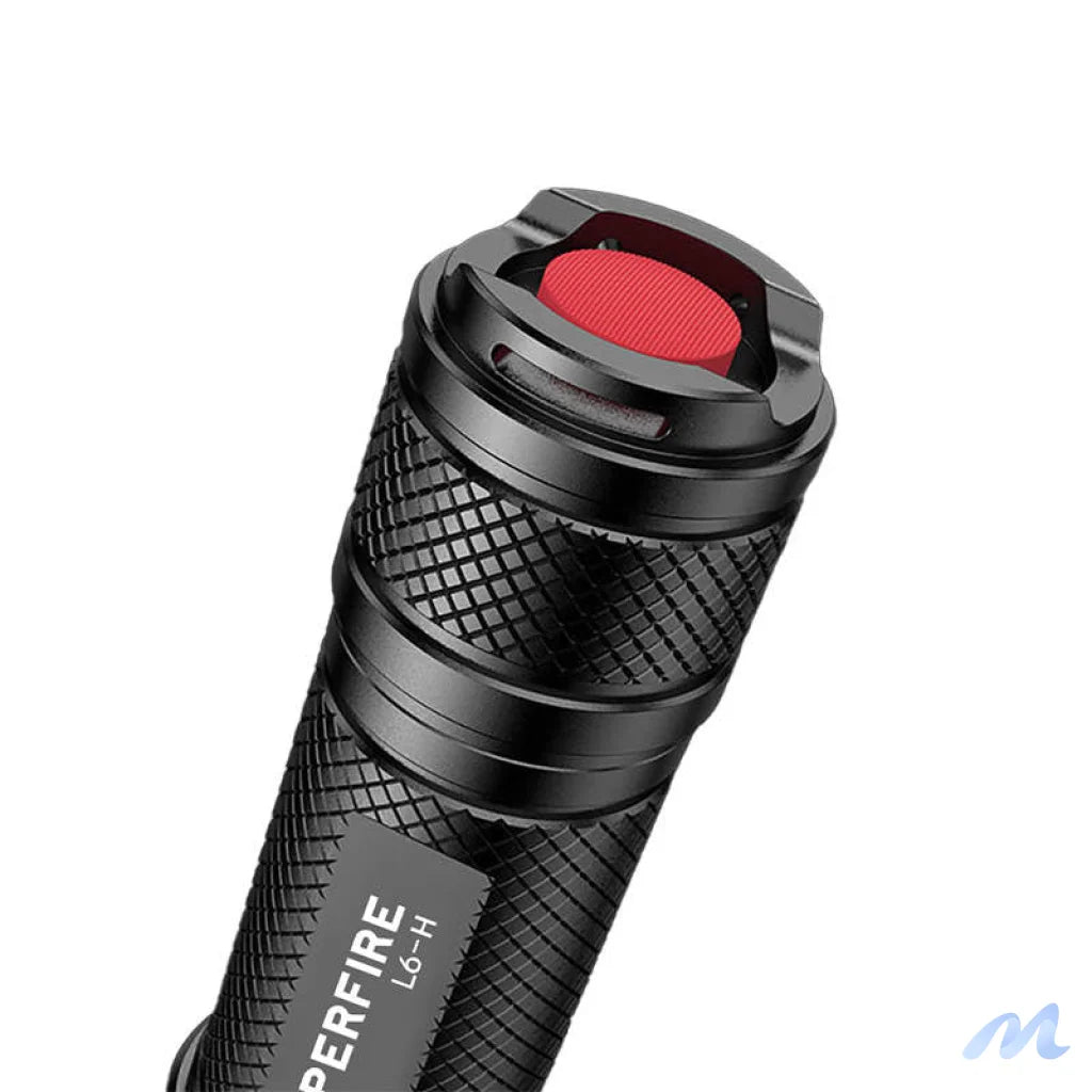 Superfire L6-H flashlight, 900 lm, 15W, USB-C, 5 modes