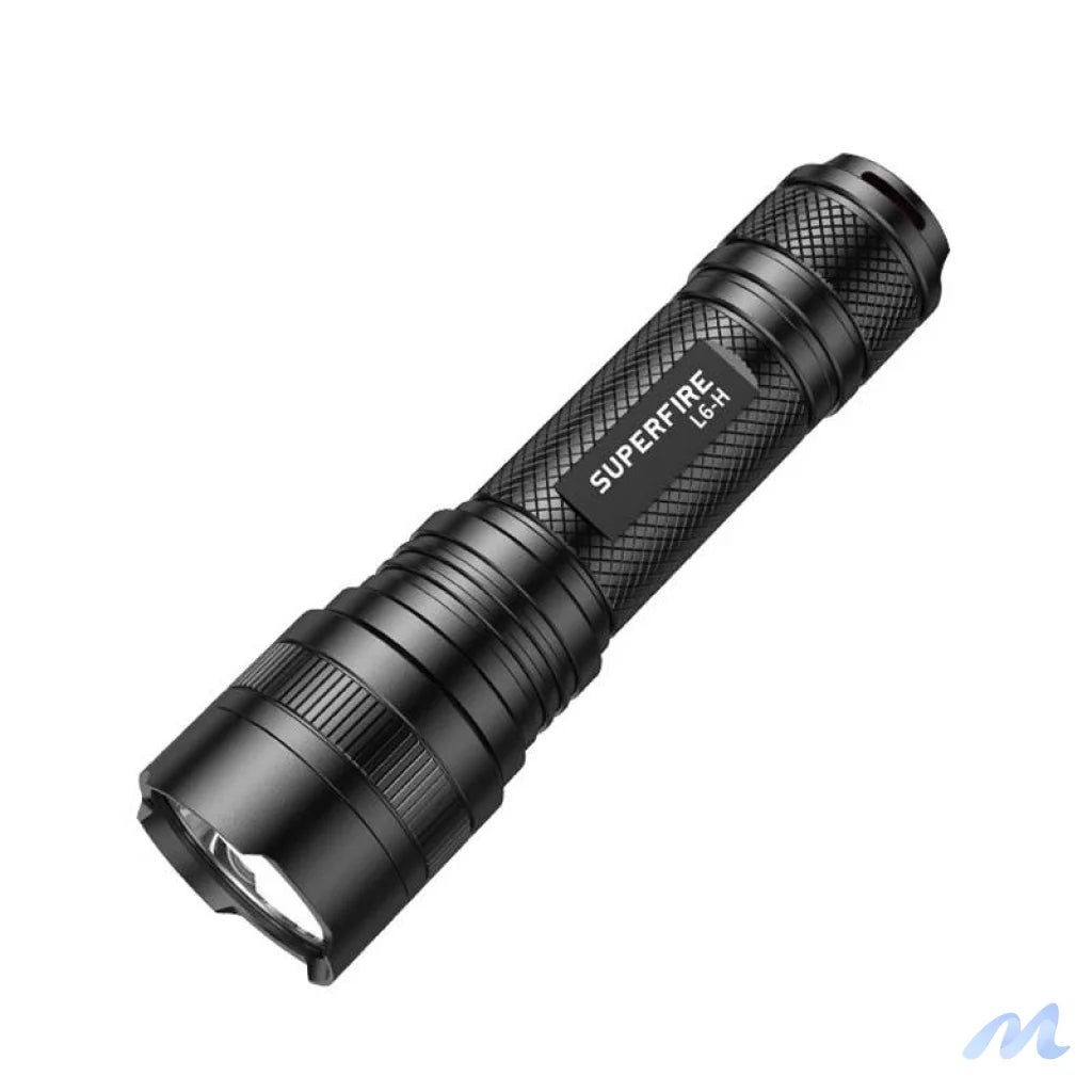 Superfire L6-H flashlight, 900 lm, 15W, USB-C, 5 modes