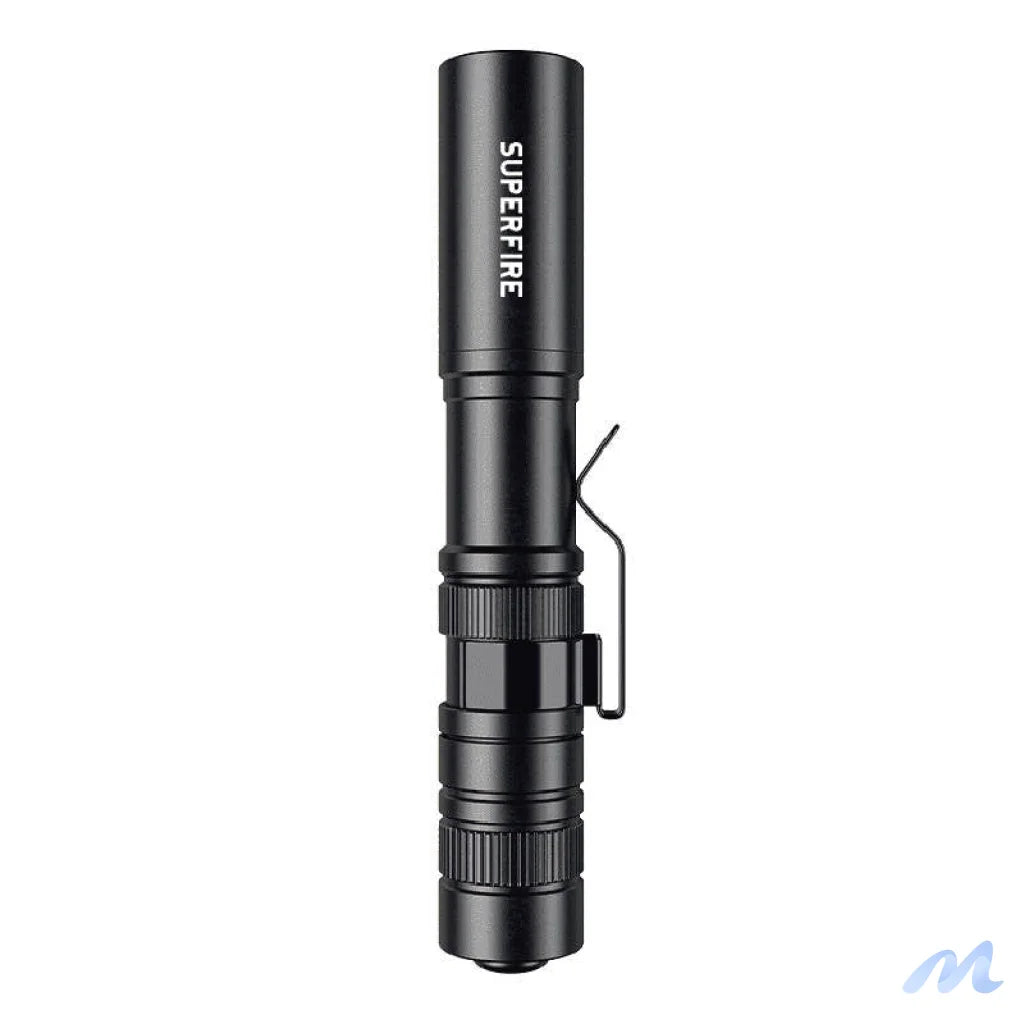 Superfire X18 flashlight, 55 lm, 5 W, 5 modes, 38 m