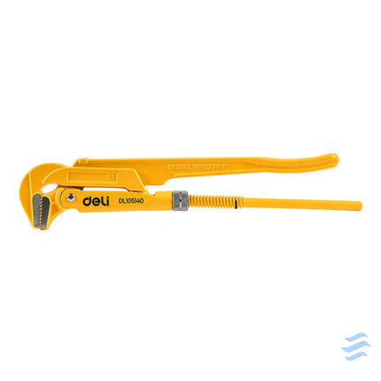 Swedish Pipe Wrench Deli Tools EDL105140 Wrenches