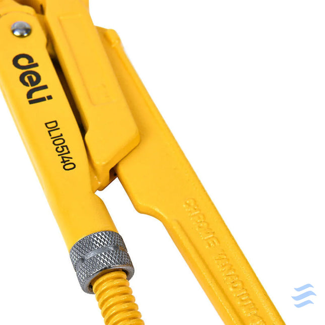 Swedish Pipe Wrench Deli Tools EDL105140 Wrenches