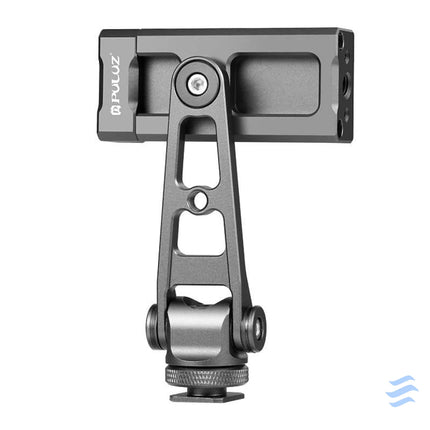 Swivel phone holder Puluz with universal 1/4 mount (black) Straps mounts and holders