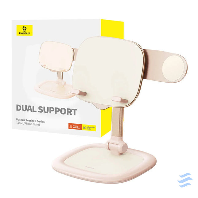 Tablet/Phone Stand Baseus Seashell Series Pink Bases and stands