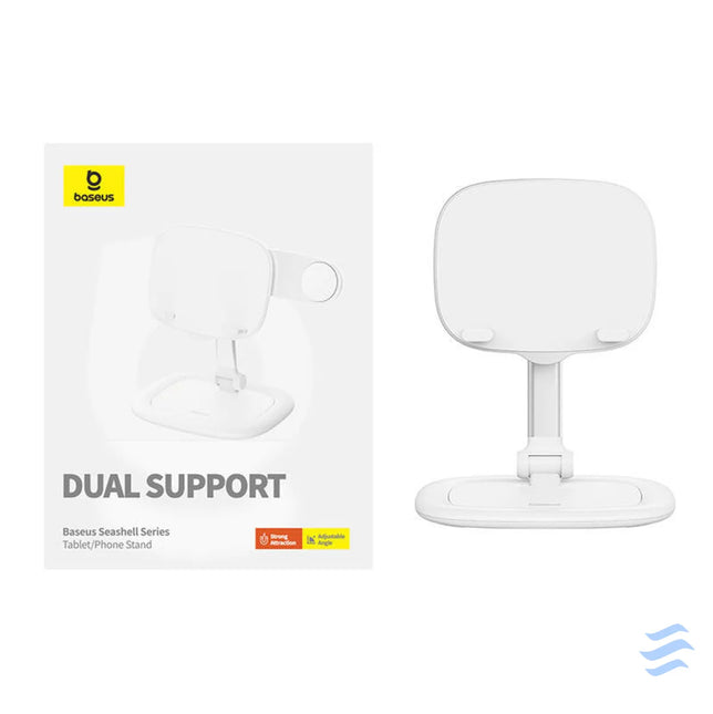 Tablet/Phone Stand Baseus Seashell Series White Bases and stands