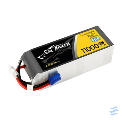 Tattu 11000mAh 22.8V HV 25C 6S1P Lipo Battery Pack with EC5 Plug Lithium and NiMH