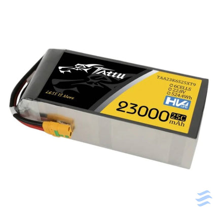 Tattu 23000mAh 22.8V 25C 6S1P Lipo Battery Pack With XT90 S Lithium and NiMH