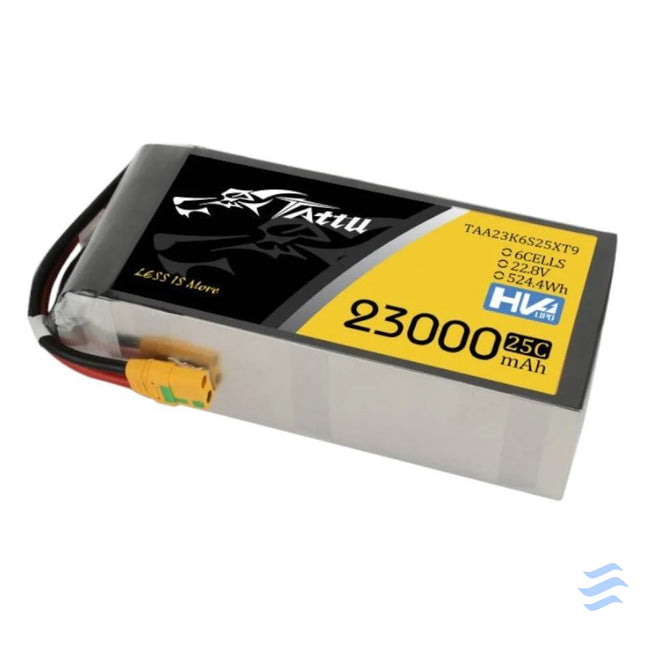 Tattu 23000mAh 22.8V 25C 6S1P Lipo Battery Pack With XT90 S Lithium and NiMH