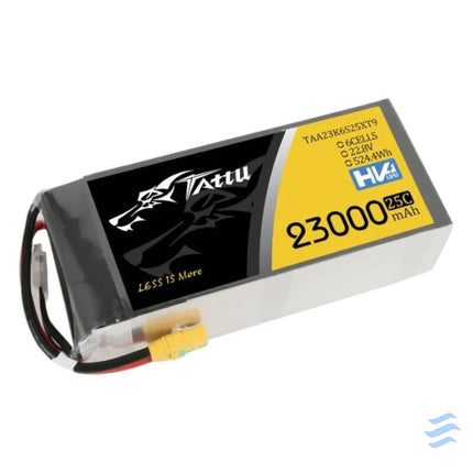 Tattu 23000mAh 22.8V 25C 6S1P Lipo Battery Pack With XT90 S Lithium and NiMH