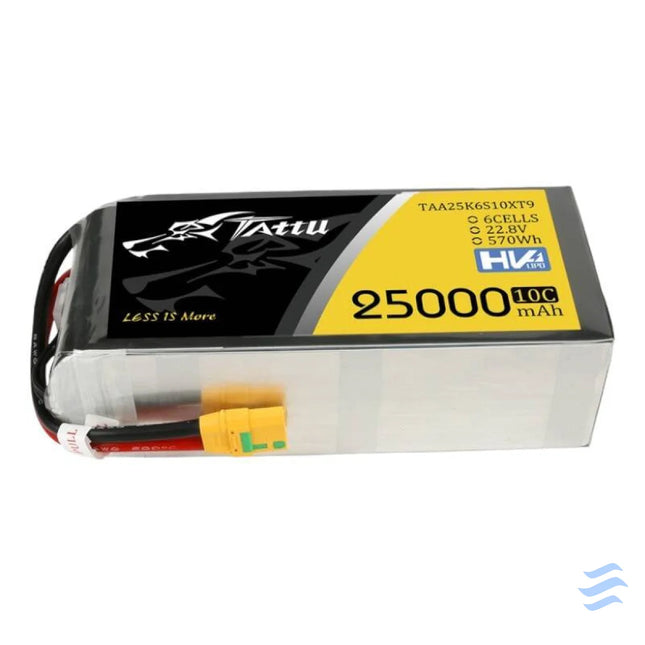 Tattu 25000mAh 22.8V 10C 6S1P Lipo Battery Pack With XT90 S Lithium and NiMH