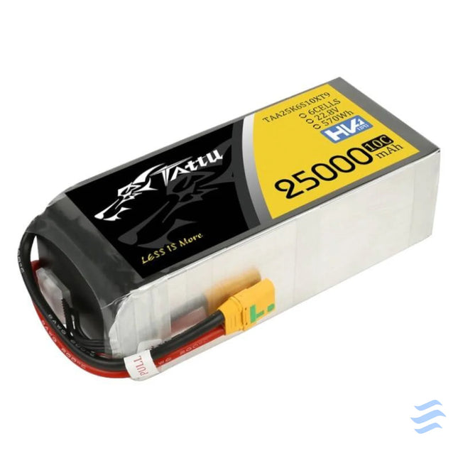 Tattu 25000mAh 22.8V 10C 6S1P Lipo Battery Pack With XT90 S Lithium and NiMH
