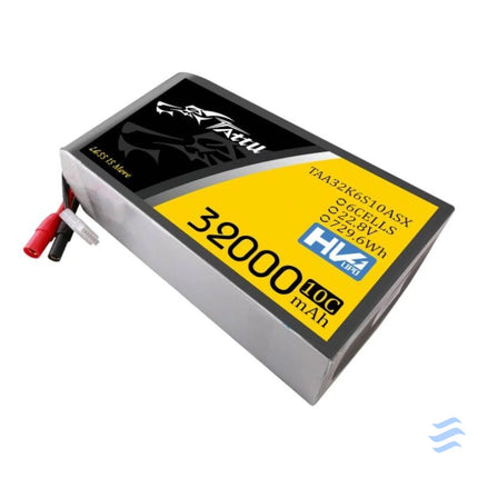 Tattu 32000mAh 22.2V 25C 6S1P Lipo Battery Pack with AS150 + XT150 Lithium and NiMH
