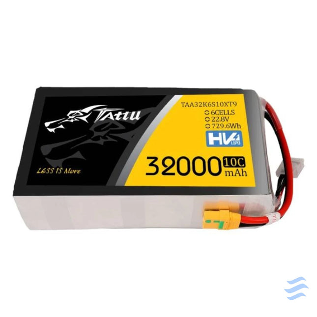 Tattu 32000mAh 22.8V 10C 6S1P Lipo Battery Pack With XT90 S Lithium and NiMH