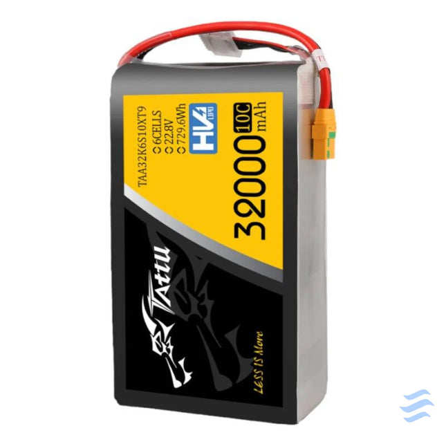 Tattu 32000mAh 22.8V 10C 6S1P Lipo Battery Pack With XT90 S Lithium and NiMH