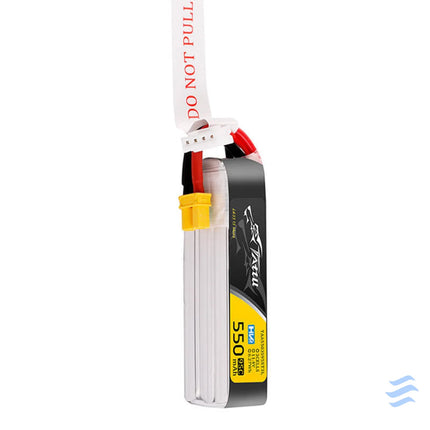 Tattu 3s 550mAh 95C 11.4V HV Lipo Battery with XT30 Plug Long Pack Connector Lithium and NiMH