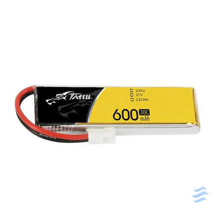 Tattu 600mAh 3.7V 30C 1S1P Molex battery (1pc) Lithium and NiMH
