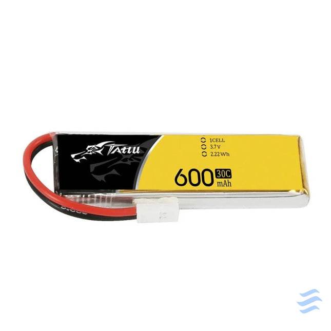 Tattu 600mAh 3.7V 30C 1S1P Molex battery (1pc) Lithium and NiMH