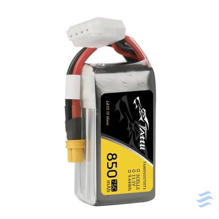 Tattu 850mAh 11.1V 75C 3S1P Battery Connector XT30 Lithium and NiMH
