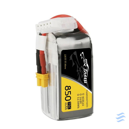 Tattu 850mAh 14.8V 75C 4S1P battery Lithium and NiMH