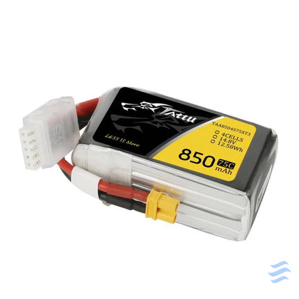 Tattu 850mAh 14.8V 75C 4S1P battery Lithium and NiMH