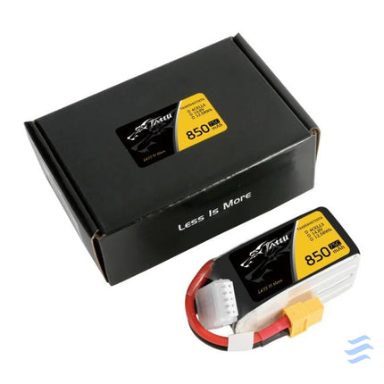 Tattu 850mAh 14.8V 75C 4S1P XT60 battery Lithium and NiMH