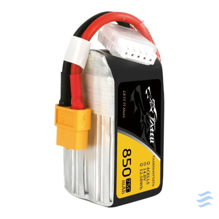 Tattu 850mAh 14.8V 75C 4S1P XT60 battery Lithium and NiMH