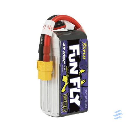 Tattu Funfly 1300mAh 14.8V 100C 4S1P battery Lithium and NiMH