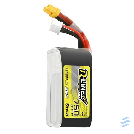 Tattu R Line 750mAh 11.1V 95C 3S1P XT30U F battery Lithium and NiMH