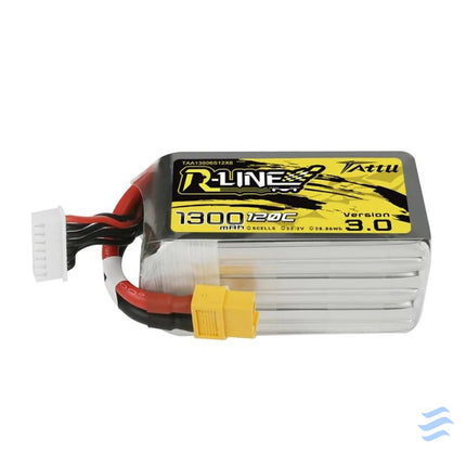 Tattu R Line Version 3.0 1300mAh 22.2V 120C 6S1P XT60 battery Lithium and NiMH