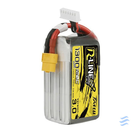 Tattu R Line Version 3.0 1300mAh 22.2V 120C 6S1P XT60 battery Lithium and NiMH