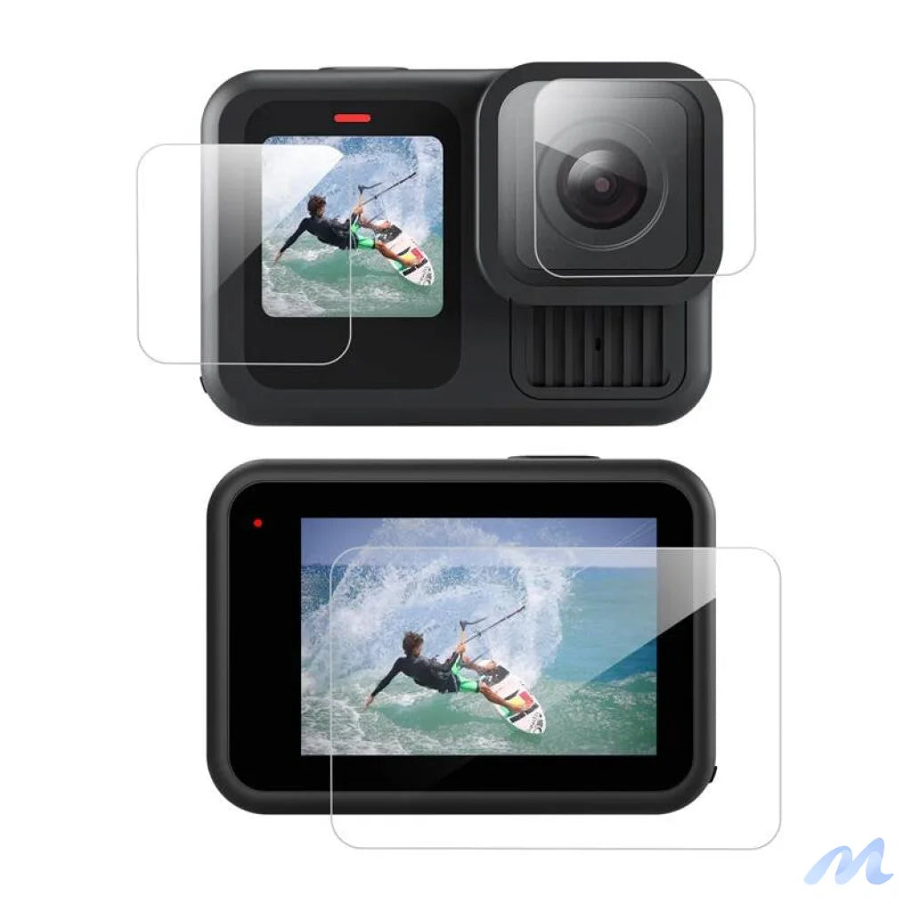 Telesin 3-in-1 Tempered Glass for GoPro Hero 13 Black (S6-FLM-07-TGP)