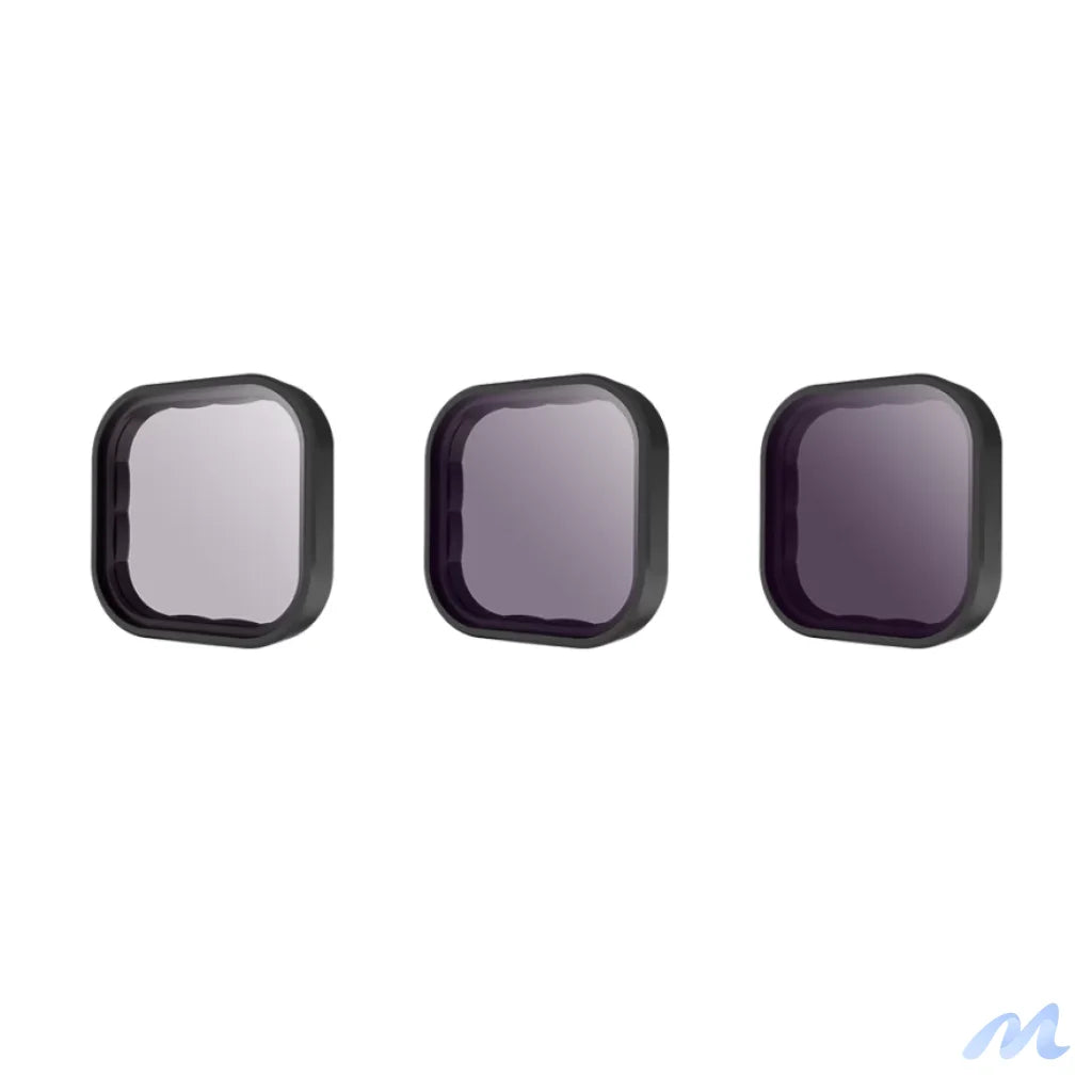 Telesin 8/16/32 ND filter set for GoPro Hero 9 / Hero 10 / Hero 11 / Hero 12 / Mini (GP-FLT-902)
