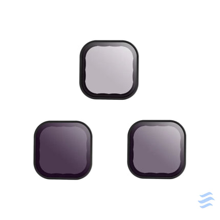 Telesin 8/16/32 ND filter set for GoPro Hero 9 / Hero 10 / Hero 11 / Hero 12 / Mini (GP FLT 902) For sports cameras