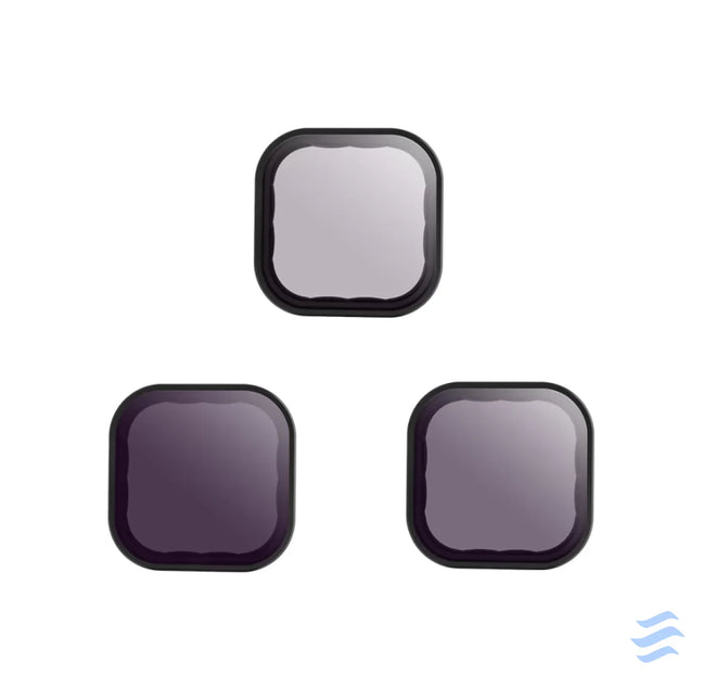 Telesin 8/16/32 ND filter set for GoPro Hero 9 / Hero 10 / Hero 11 / Hero 12 / Mini (GP FLT 902) For sports cameras