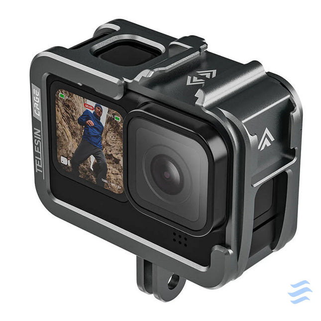 TELESIN Alu cage for GoPro Hero 12/11/10/9 For sports cameras