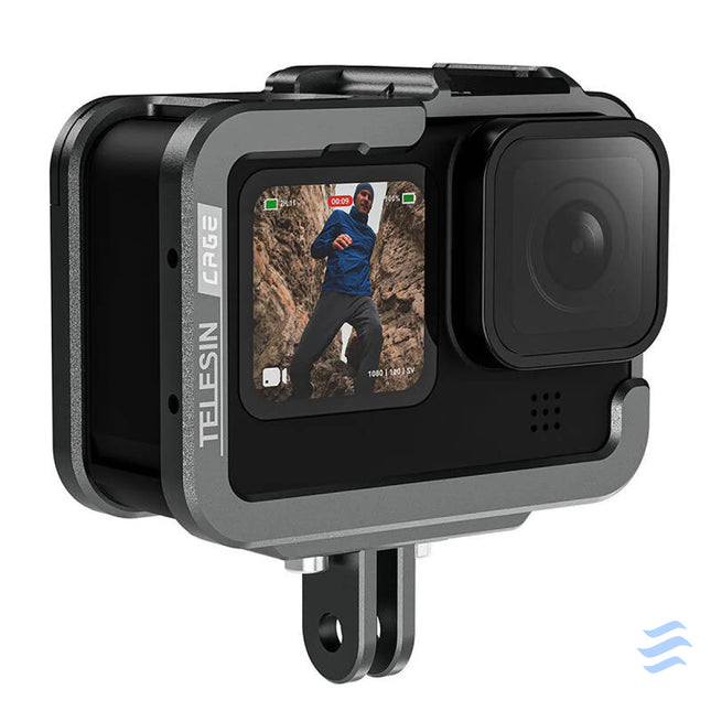 TELESIN Alu cage for GoPro Hero 12/11/10/9 For sports cameras