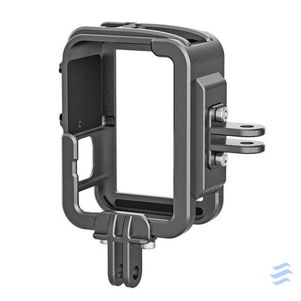 TELESIN Aluminum cage for GoPro Hero 12/11/10/9 + vertical adapter For sports cameras