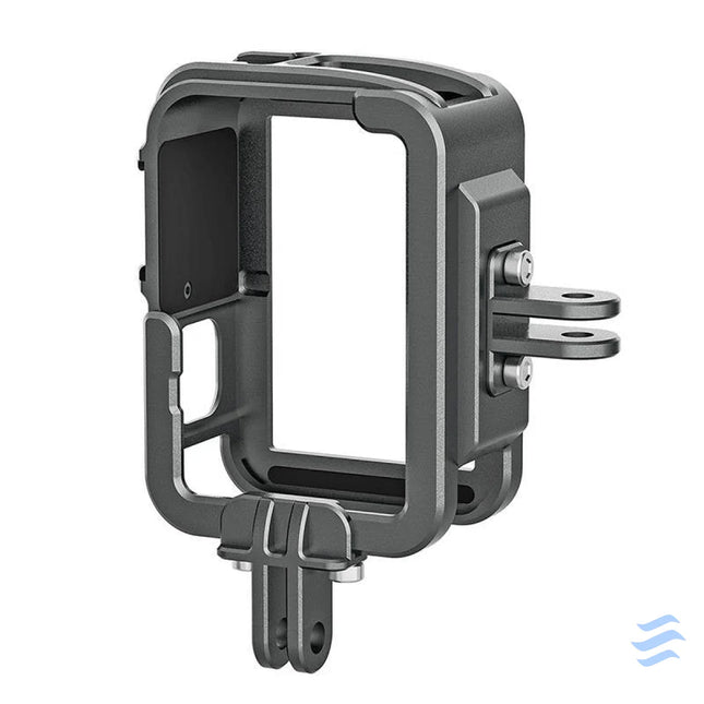 TELESIN Aluminum cage for GoPro Hero 12/11/10/9 + vertical adapter For sports cameras
