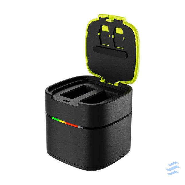 TELESIN Box dual channel charger for GoPro Hero 12/ 11 / 10 / 9 (fast charging) For sports cameras